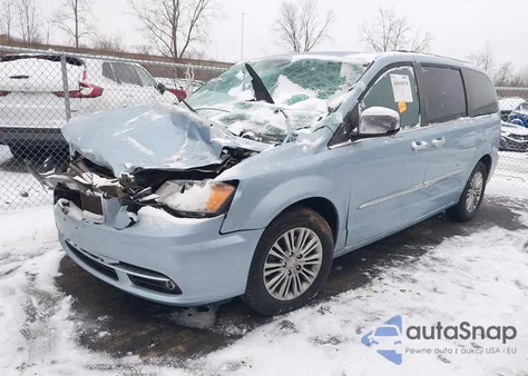 2013 Chrysler Town & Country Touring-L из США, поврежденный, VIN 2C4RC1CG8DR796635
